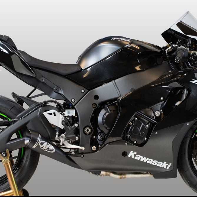 M4 Full System with Black GP19 Canister - Kawasaki ZX-10R (2021